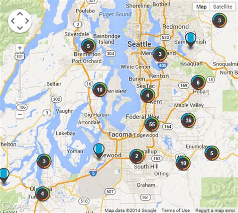 Puget Sound Energy Outage Map