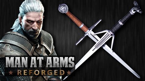 'Man at Arms: Reforged' Builds Geralt of Rivia's Serpentine Steel and Silver Swords From 'The ...