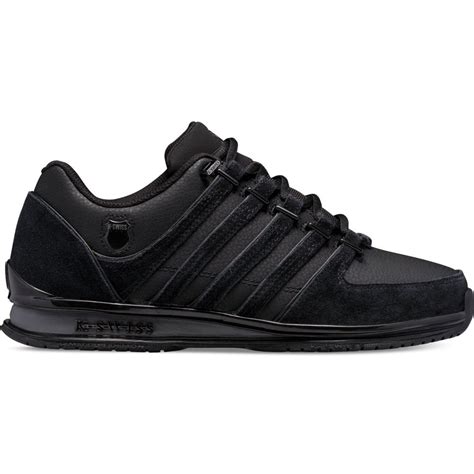 K-Swiss K-Swiss Rinzler Black / Gunmetal (C1) 01235-064 Mens Trainers ...