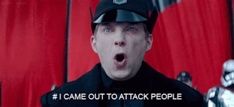 Hux General GIF - Hux General Kyloren - Discover & Share GIFs