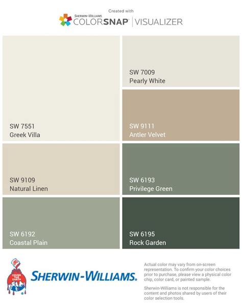 Sherwin Williams Natural Linen in 2021 | Sherwin williams green color ...