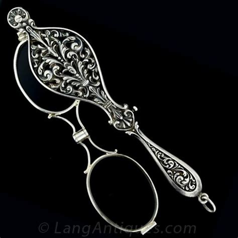 Sterling Silver Art Nouveau Lorgnette