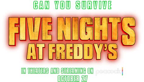 Official Five Nights At Freddy's movie logo by PedroAugusto14 on DeviantArt