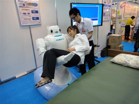 Coolest Tech » RIBAII Care Support Robot For Lifting Patients!