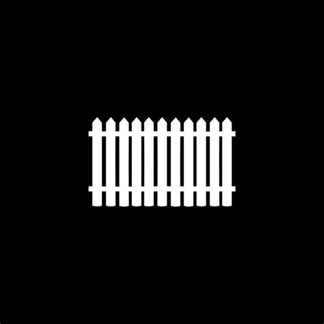 Black Picket Fence – Medium