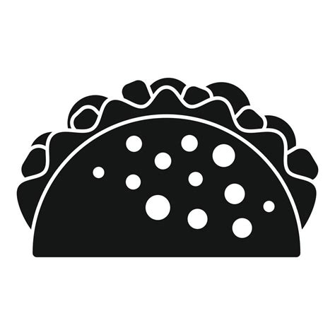 Tortilla icon simple vector. Mexico food 15150793 Vector Art at Vecteezy