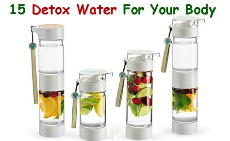 15 Detox Water for Your Body