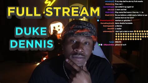 Duke Dennis Full First Stream Back From L.A. (5/3/22) - YouTube