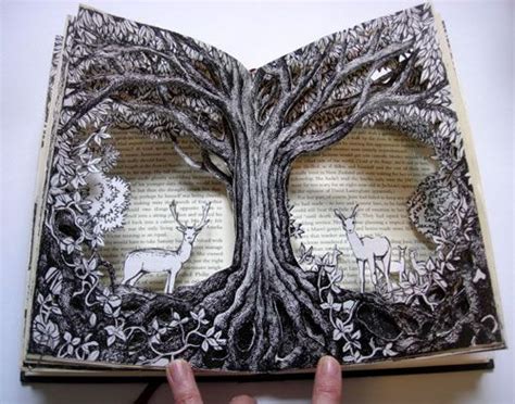 Book sculpture, Book art, Altered book art