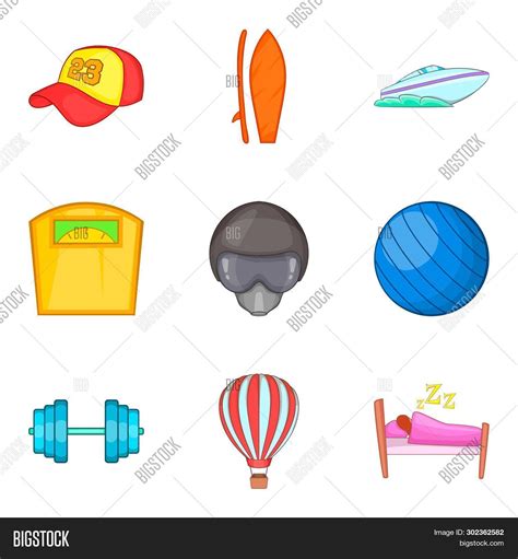 Training Day Icons Set Image & Photo (Free Trial) | Bigstock