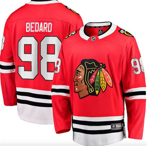 Connor Bedard Blackhawks jersey: Where to buy online - masslive.com