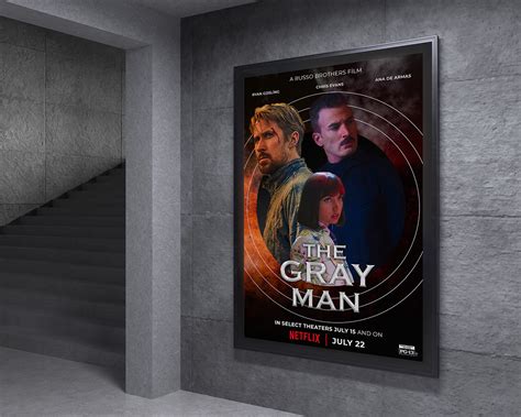 The Gray Man - Movie Poster Design on Behance