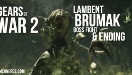 Gears Of War 2 - Lambent Brumak Boss Fight & Ending | N4G