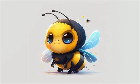 Cute Bumblebee Kawaii Clipart Graphic by Poster Boutique · Creative Fabrica