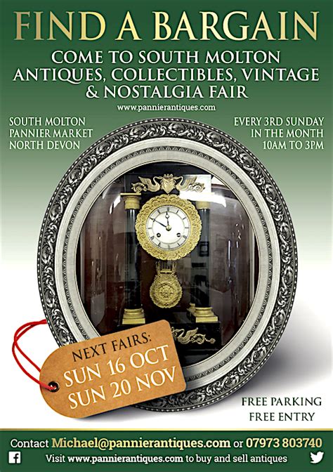 Antiques Market this Sunday in the Pannier Market South Molton # ...