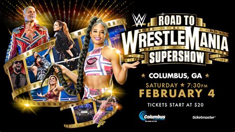 WWE Road to Wrestlemania | Columbus Civic Center