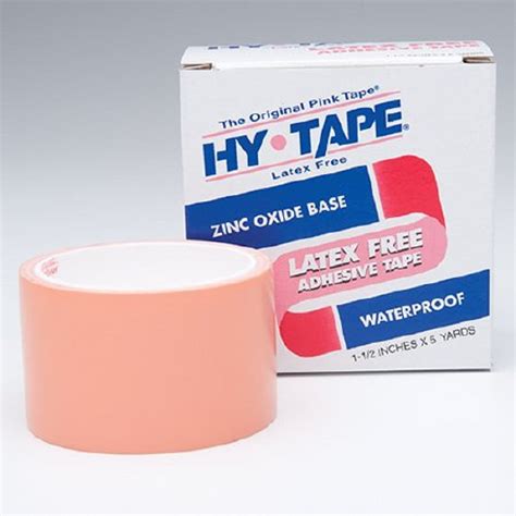 Hy-Tape - Medical Tape Hy-Tape - Waterproof Zinc Oxide-Based Adhesive 1 ...