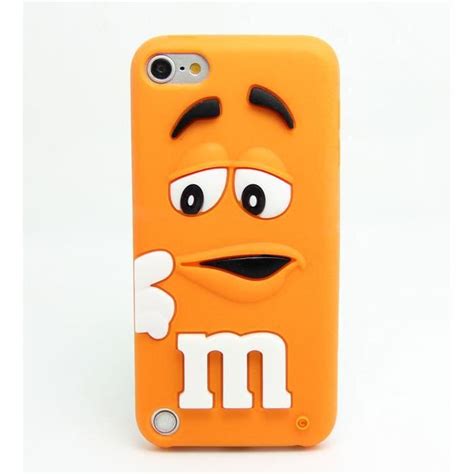 NEW COQUE iPOD TOUCH 5 M&M'S ORANGE SOUPLE ETUI - coque - bumper, avis ...