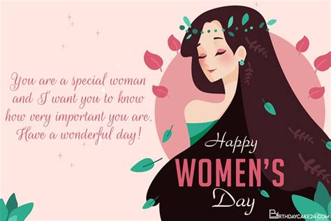 Create Beautiful Custom International Women's Day Cards Online