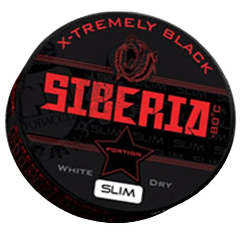 Get Siberia -80 Degrees Black White Dry Slim Nicopods & Snus Delivered ...