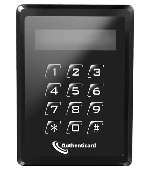 Authenticard | A-LED Keypad Reader with Alphanumeric Display