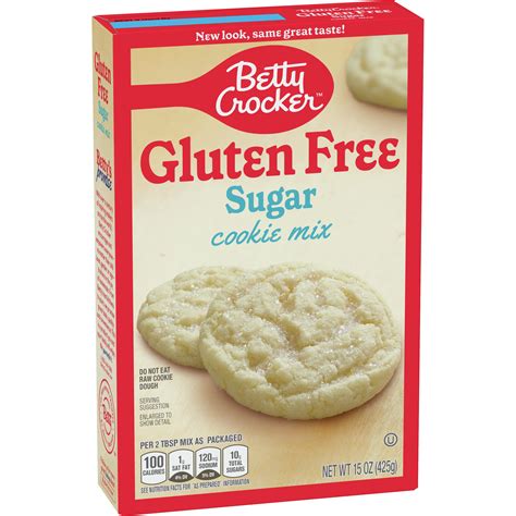 Betty Crocker Gluten Free Sugar Cookie Mix, 15 oz. - Walmart.com