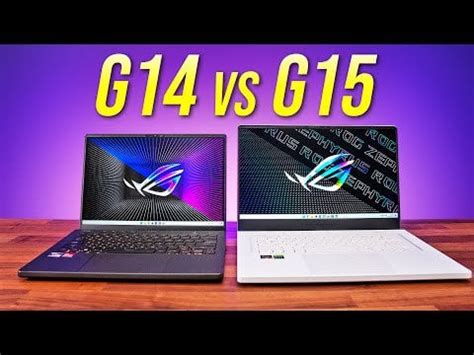 ASUS Zephyrus G14 vs G15 Gaming Laptop Comparison : r/AussieTechYouTubers