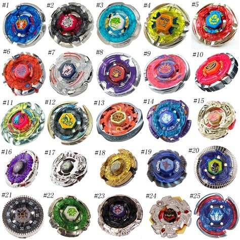 TAKARA TOMY JAPAN BEYBLADE METAL FUSION FURY BEYBLADE BB-28 BB-59 BB80 BB104 BB106 BB99 BB70 ...