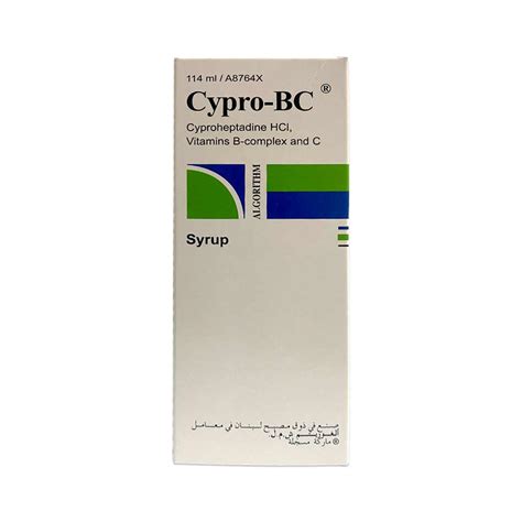 Buy Cypro Bc Syrup 114ml Online at Best prices in Qatar | CarenCure pharmacy