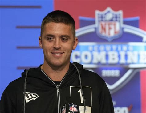 Notre Dame QB Jack Coan enjoying the ride at NFL Combine ...