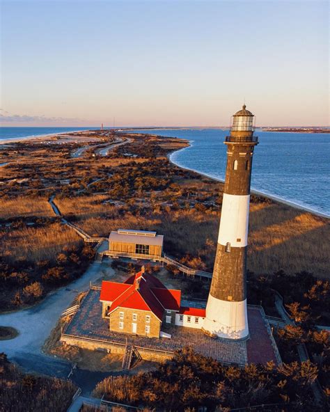 Fire Island Lighthouse at Sunrise : r/longisland