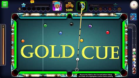 8 Ball Pool - Gold Cue - YouTube