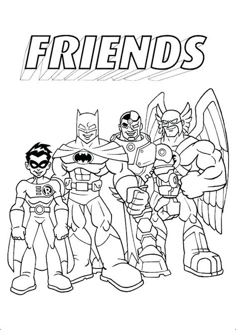 Super Hero Squad Coloring Pages at GetDrawings | Free download