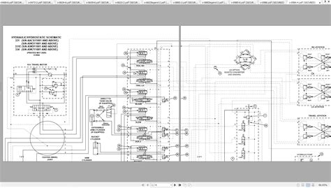 Bobcat Excavator 331 331E 334 Hydraulic & Electrical Schematic