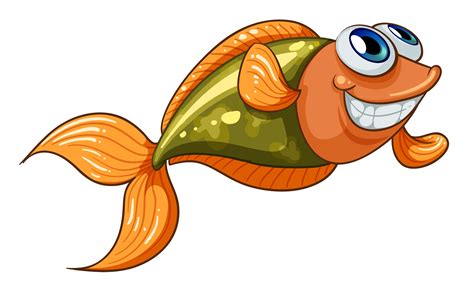 A smiling tiny fish 526141 Vector Art at Vecteezy