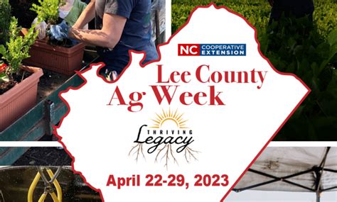 Lee County Center Announces 2023 "Ag Week" - Morning Ag Clips