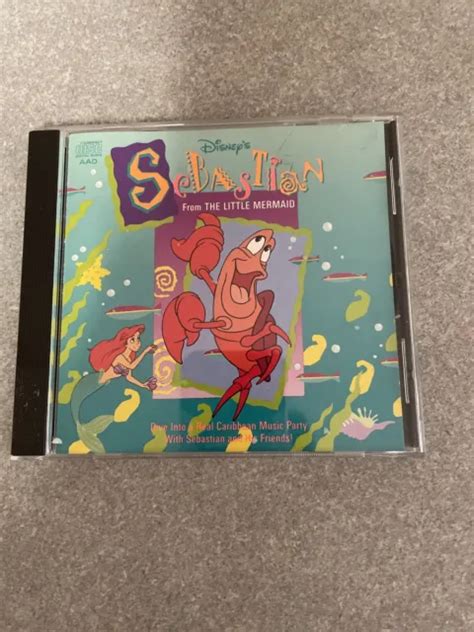 DISNEY'S SEBASTIAN FROM The Little Mermaid Caribbean Party Music CD ...