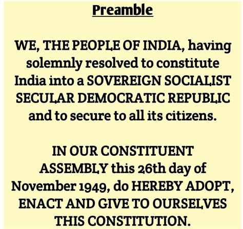 Preamble of Indian Constitution - UPSE CSE PSE | Every Things You Know About Study