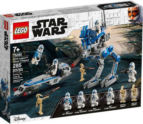 LEGO Star Wars TM 501st Legion Clone Troopers 75280 6289018 - Best Buy