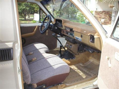 1980 Toyota pickup interior