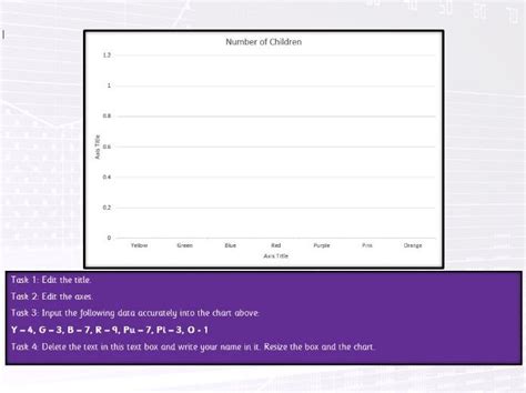 Data Handling - Digital Charts - Entering information accurately - Computing | Teaching Resources