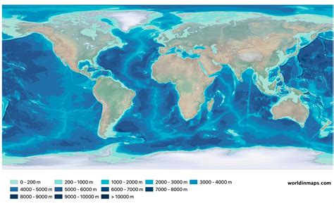 Map Of Oceans
