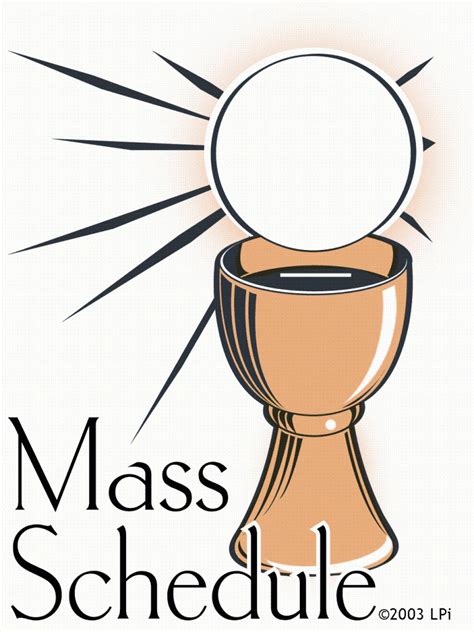 mass-schedules-kgysw7-clipart – Our Lady Star of the Sea Catholic Church