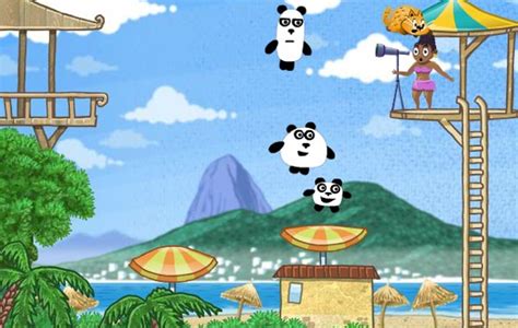 3 Pandas in Brazil - Play it Online at Coolmath Games