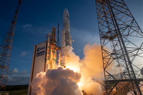 ESA - New weather satellite launches