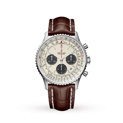 Breitling Navitimer 1 B01 Chronograph Mens Watch AB0121211G1P1 ...