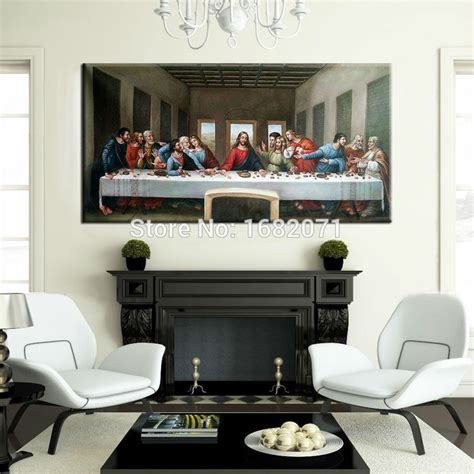 Last Supper Canvas Painting at PaintingValley.com | Explore collection of Last Supper Canvas ...