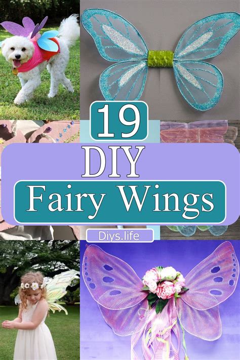 19 DIY Fairy Wings Ideas & Patterns - DIYS