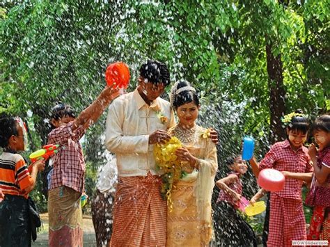 Myanmar New Year Water Festival | Thuta Travel