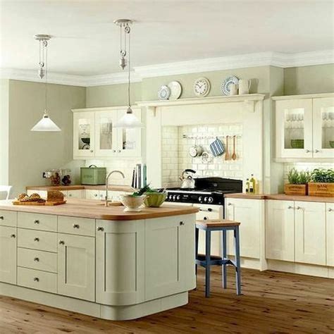 Awesome Sage Greens kitchen Cabinets (4) - Yellowraises | Green kitchen walls, Kitchen cabinets ...